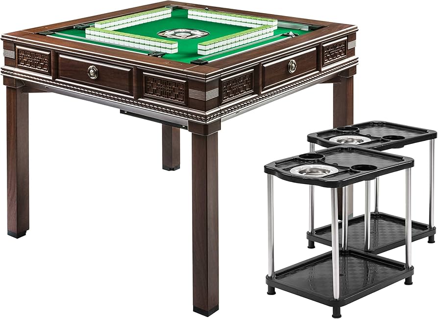 Amazon.co.jp: 【高さ28mm牌】組立サービス付き 全自動麻雀卓 木目FR