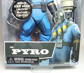 NECA Team Fortress 2 The Pyro Action Figure, 7