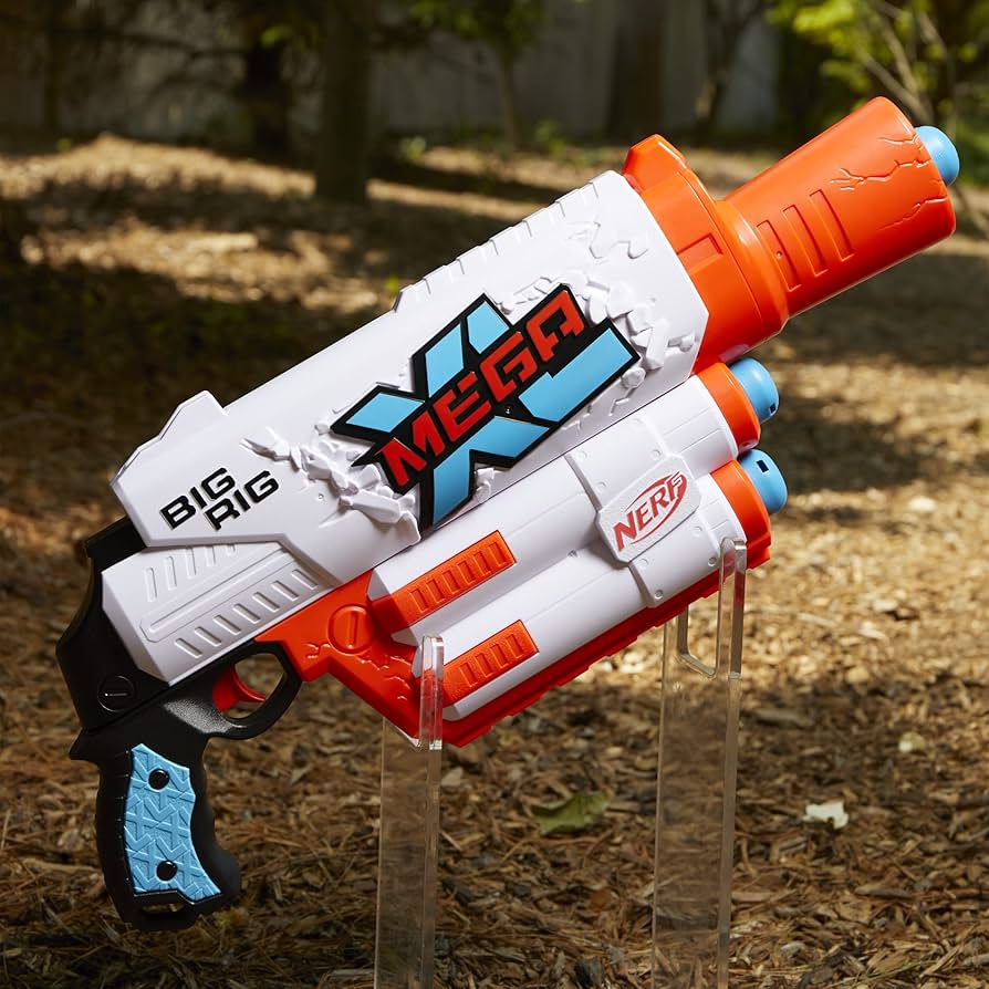 Amazon.co.jp: NERF Mega XL Big Rig Blaster, Largest Mega Darts
