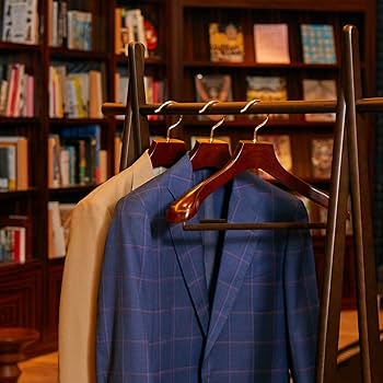 Amazon.co.jp: 【ナカタハンガー】日本製 レギュラー 木製メンズ