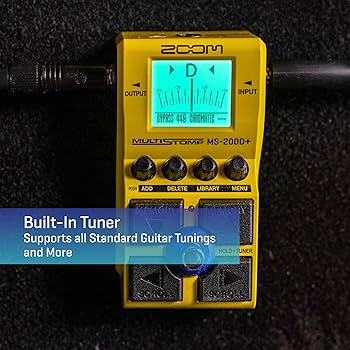 Amazon.com: Zoom MS-200D+ MultiStomp Guitar Effects Pedal with 200