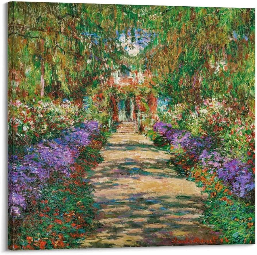 Amazon.co.jp: Claude Monetクロード・モネ(モネのジヴェルニーの庭の