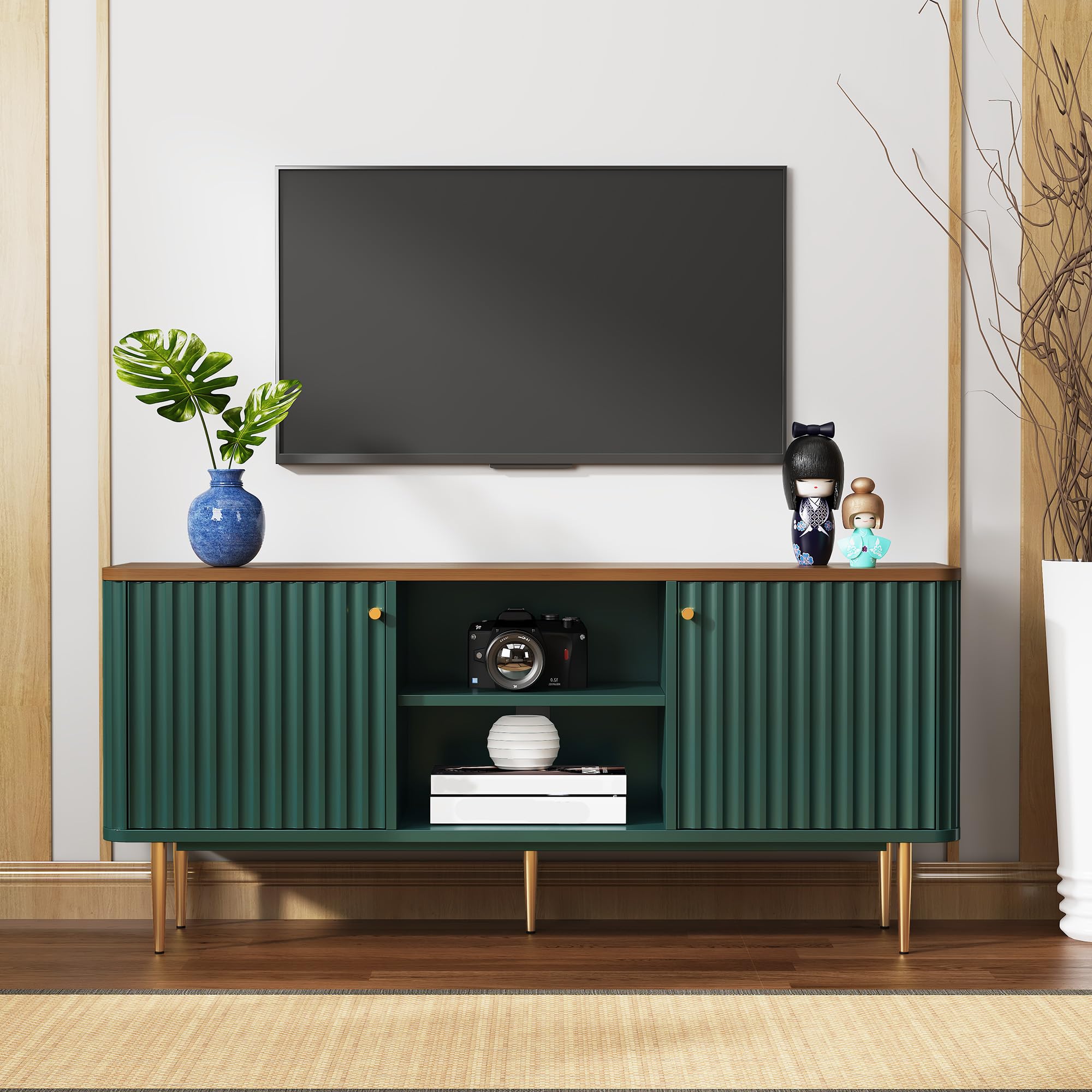 Amazon｜HOLTICO(ホルティコ) テレビ台 テレビボード ローボード 収納