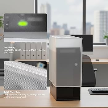 Amazon | CPUダストカバー シースルー 軽量 防水 コンピューター