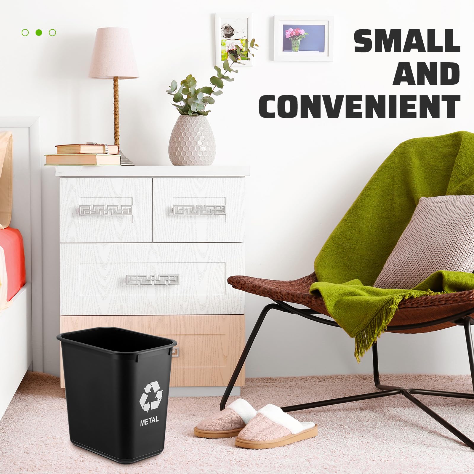 Amazon.co.jp: Sunnyray 6個 4ガロン リサイクルビン 6色 プラスチック