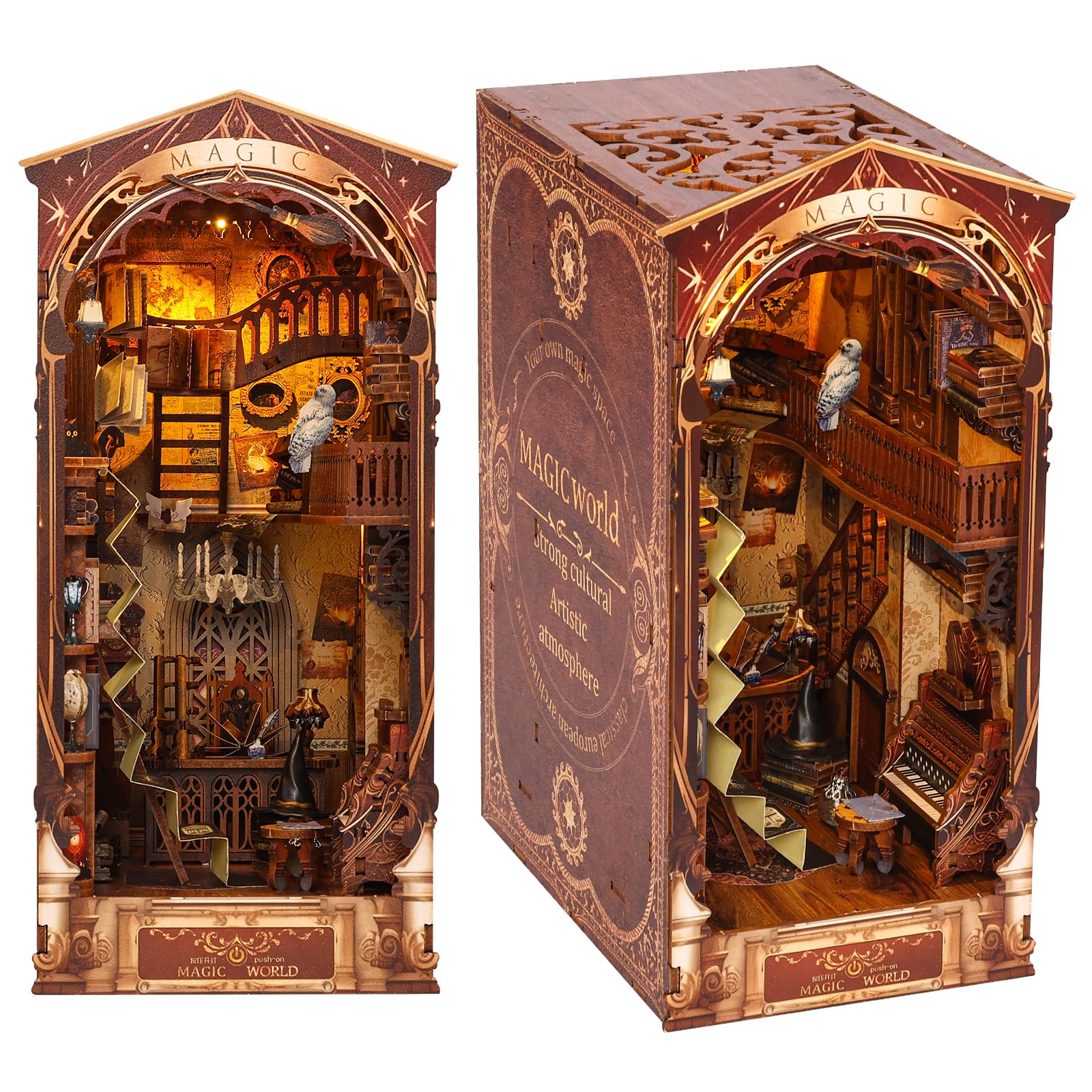 Amazon | Powanfity ドールハウス ミニチュア 【魔法の世界