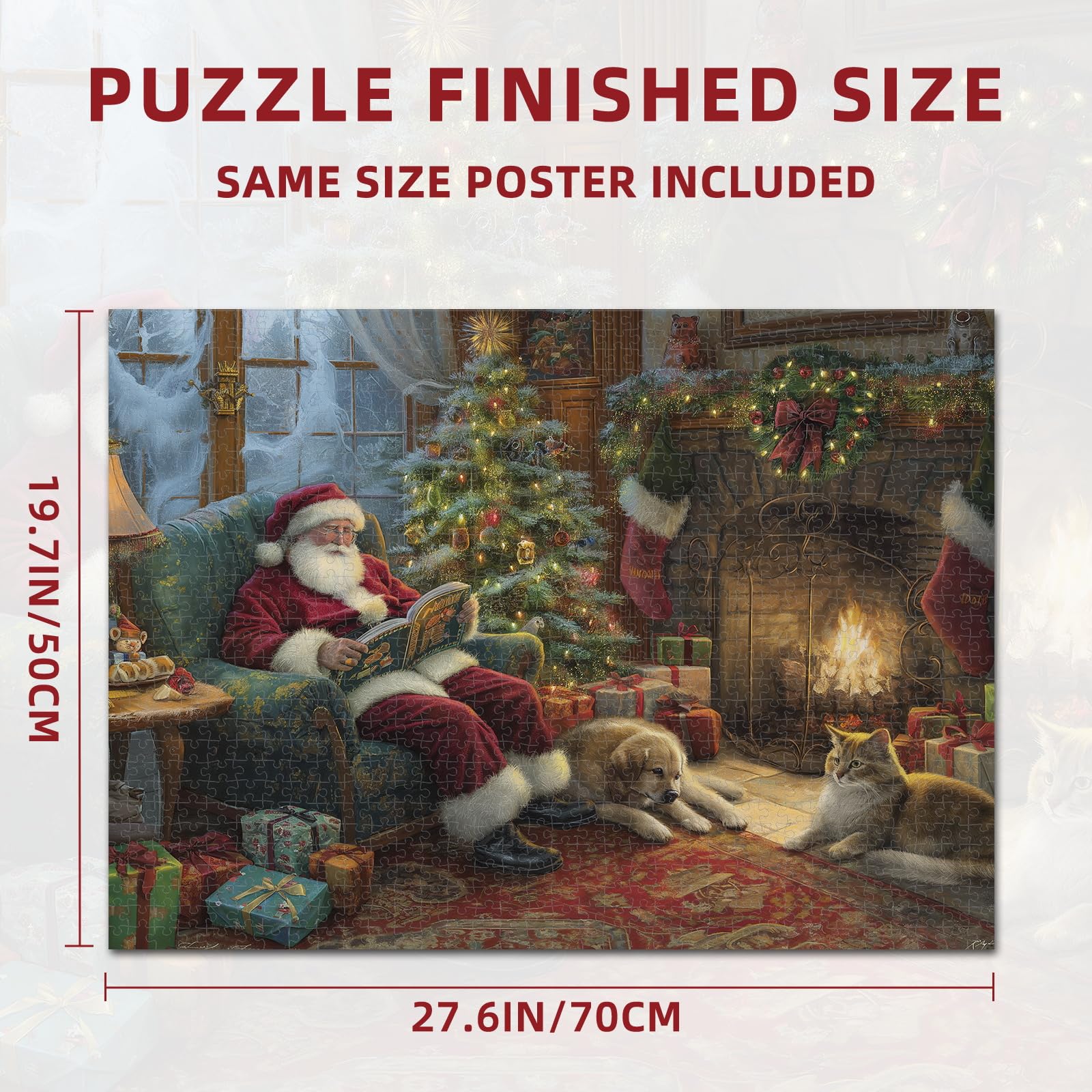 Amazon.com: Nattork Jigsaw Puzzle 1000 Pieces for Adults