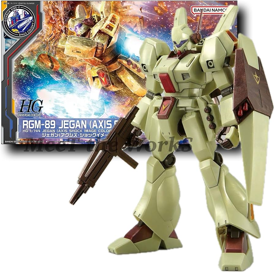 Amazon.co.jp: 【HG】 1/144 ジェガン (アクシズ・ショックイメージ