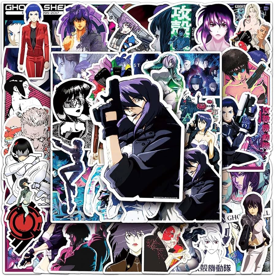 Amazon.co.jp: 50枚 攻殻機動隊 ステッカーセット おしゃれ 人気