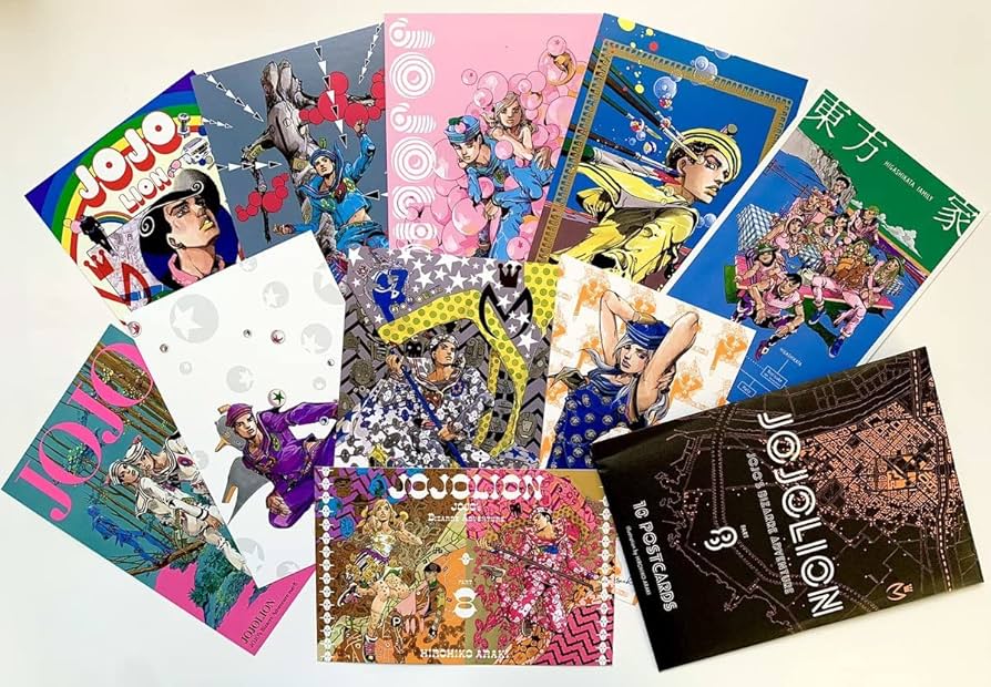 Amazon.co.jp: ジョジョリオン ポストカード10枚セット 最終回記念