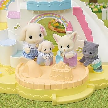 Amazon.co.jp: EPOCH Sylvanian Families S-72, Nursery Sandbox