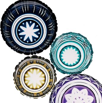 Amazon｜山下工芸 薩摩切子 伝匠秀逸品三段重 金赤 φ10.5×13.3cm