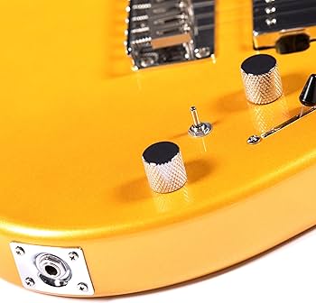 Amazon | Grote GTLM-2 ソリッドボディエレクトリックギター、焼き