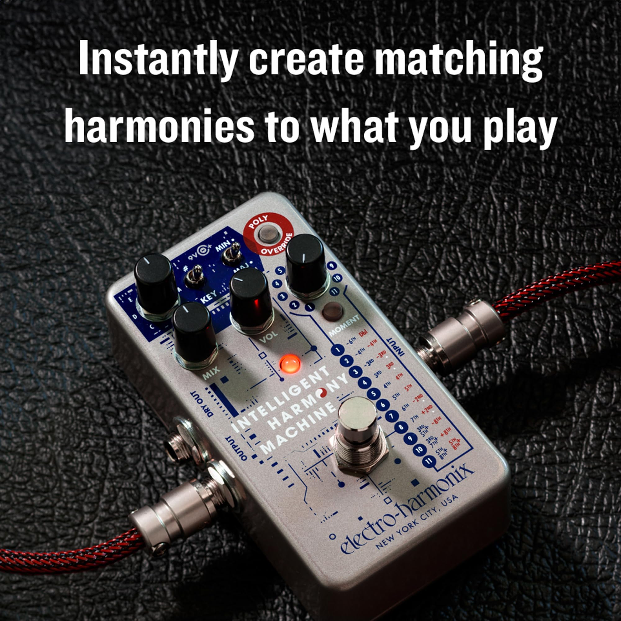 Amazon | electro-harmonix/Intelligent Harmony Machine Harmonizer