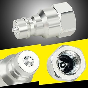 Amazon.com: ANCIMOON 1/4'' Ag ISO 5675 Poppet Pioneer Hydraulic