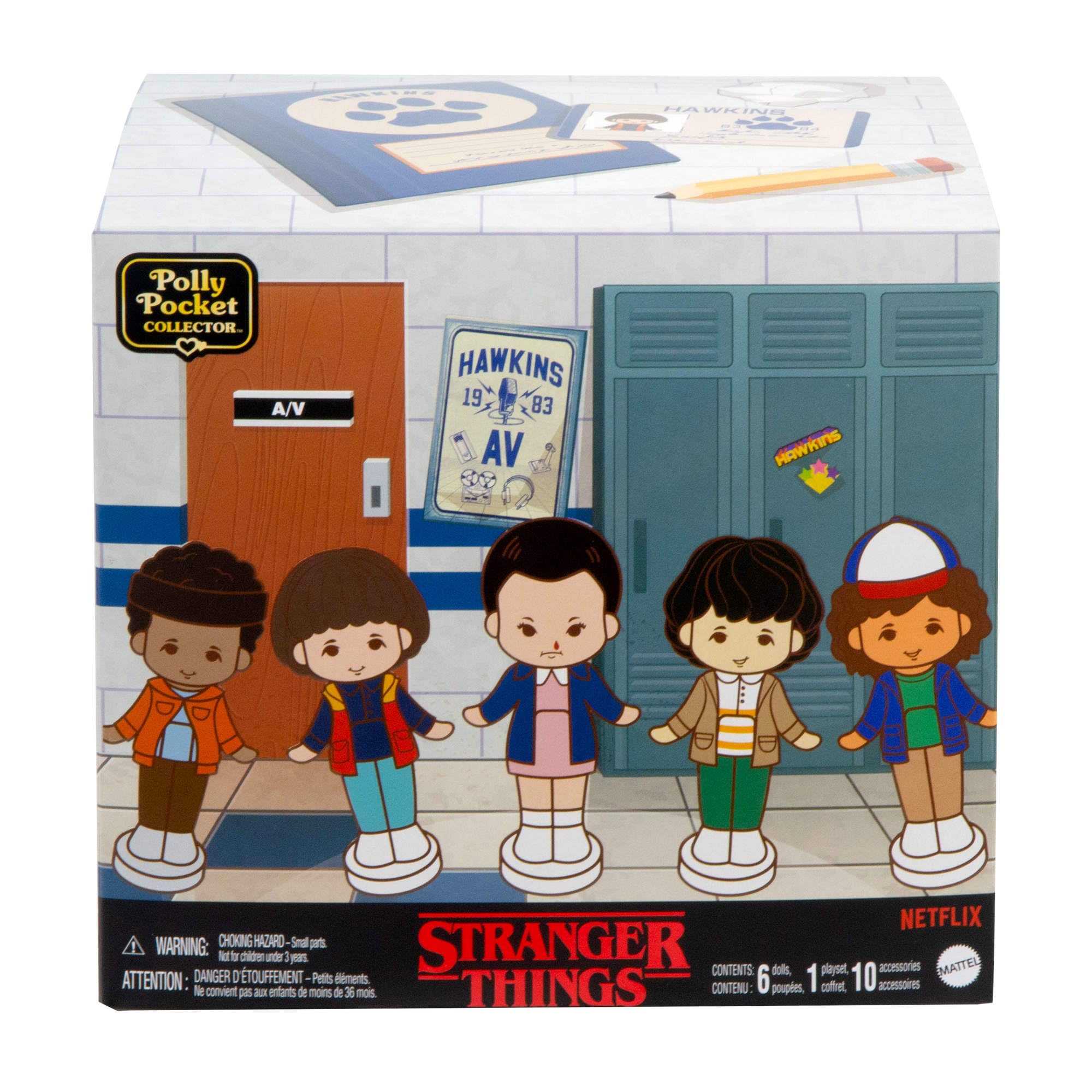 Amazon.com: Polly Pocket Collector Playset, Stranger Things