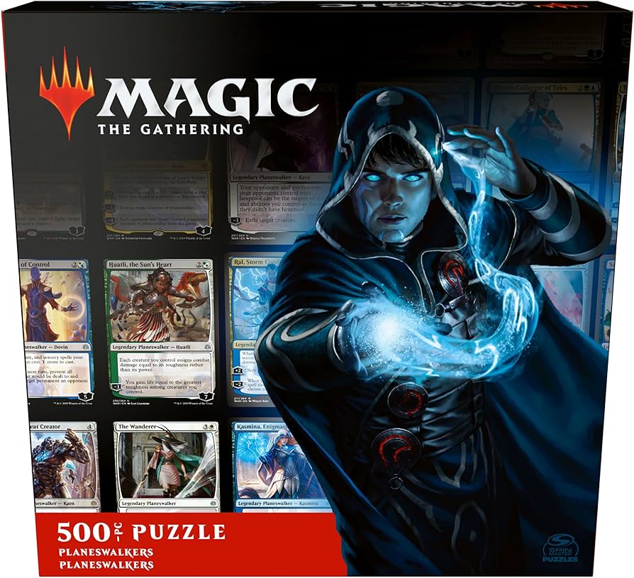 Amazon.com: Magic The Gathering, Planeswalkers 500 Piece Puzzle