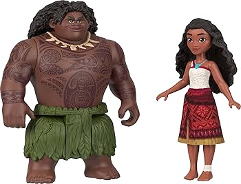 Amazon | Mattel ディズニー モアナ 2 おもちゃ モアナ & マウイ