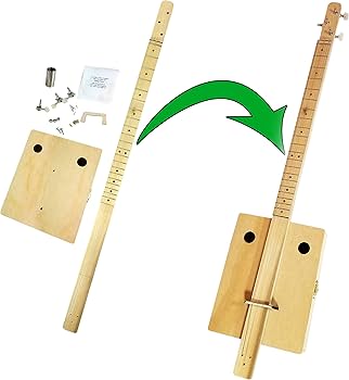 Amazon | 「Big Easy」1時間フレットシガーボックスギターキット