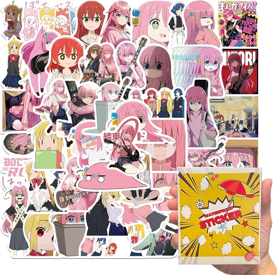 Amazon.co.jp: For ぼっち・ざ・ろっく ステッカー セット シール 50枚