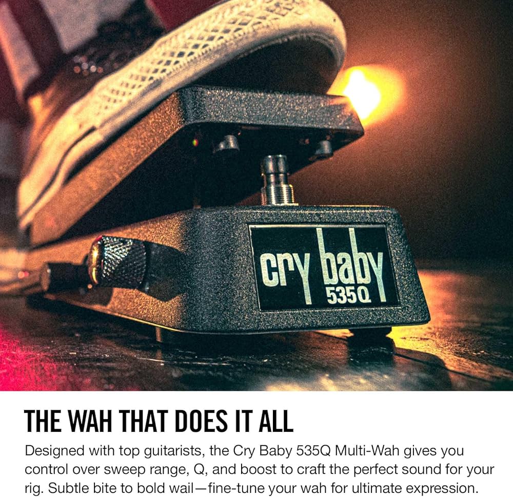 Dunlop 535Q Multi-Wah Crybaby Pedal Guitar : Amazon.ca: Musical
