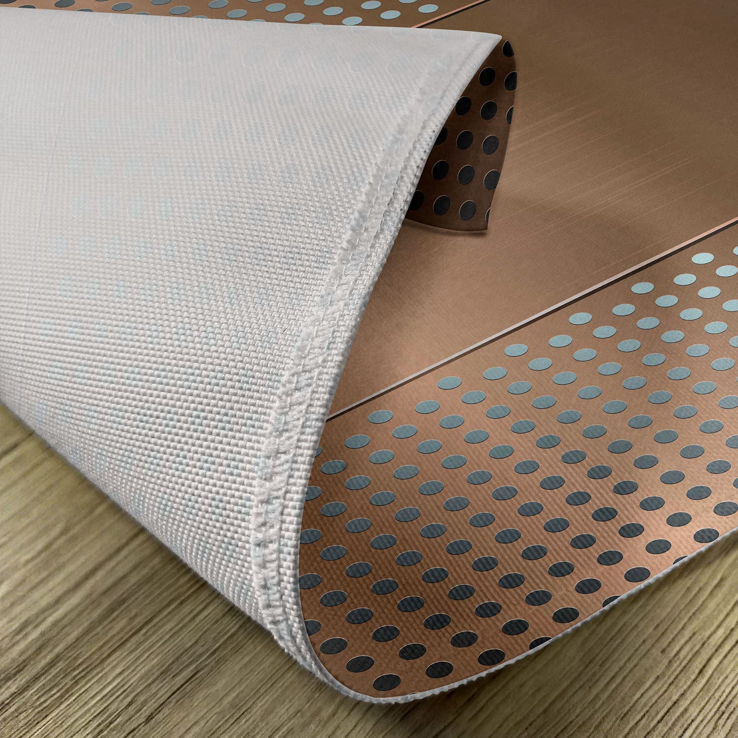 Amazon｜Ambesonne インダストリアルランチョンマット 4枚セット 穴