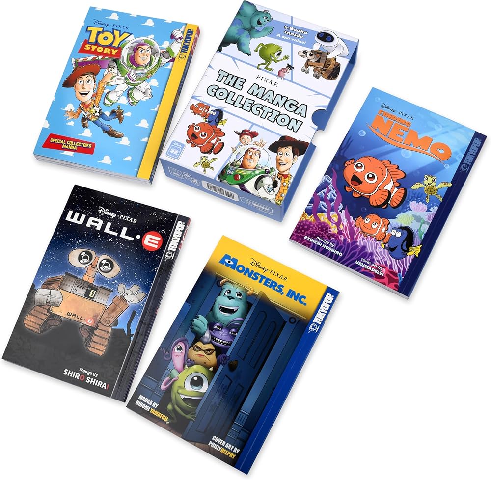 Amazon.com: Disney Manga: The Pixar Collection (Box Set