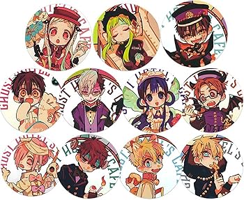 Amazon.co.jp: 地縛少年花子くん 缶バッジ 11点セット 八尋寧々 源光