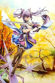 Amazon.co.jp: 「原神（げんしん）刻晴 霆霓快雨Ver.」1/7 フィギュア