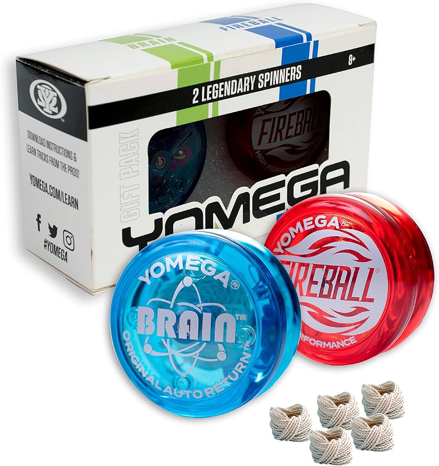 Amazon.com: Yomega 2 Legendary Spinners The Original Yoyo with A