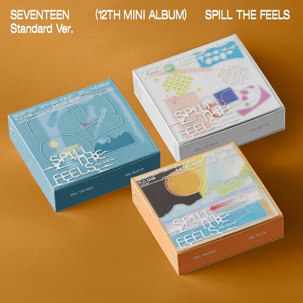 Amazon.com: SEVENTEEN 12th Mini [SPILL THE FEELS]（韓国盤）: CDs