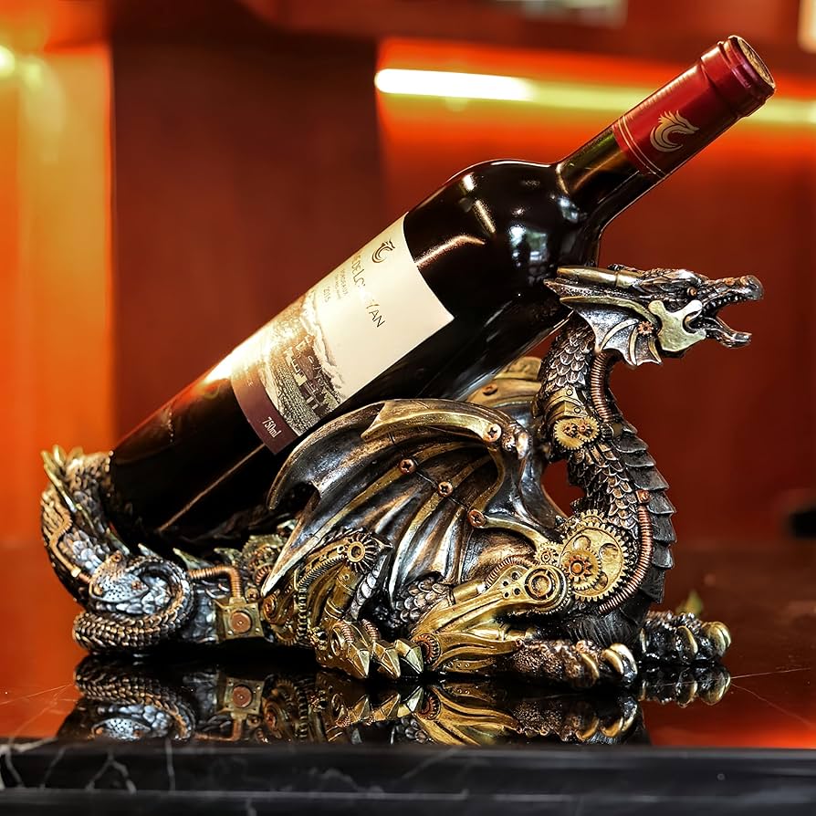 Amazon.co.jp: HEINBOW スチームパンク ドラゴン ワインボトルホルダー