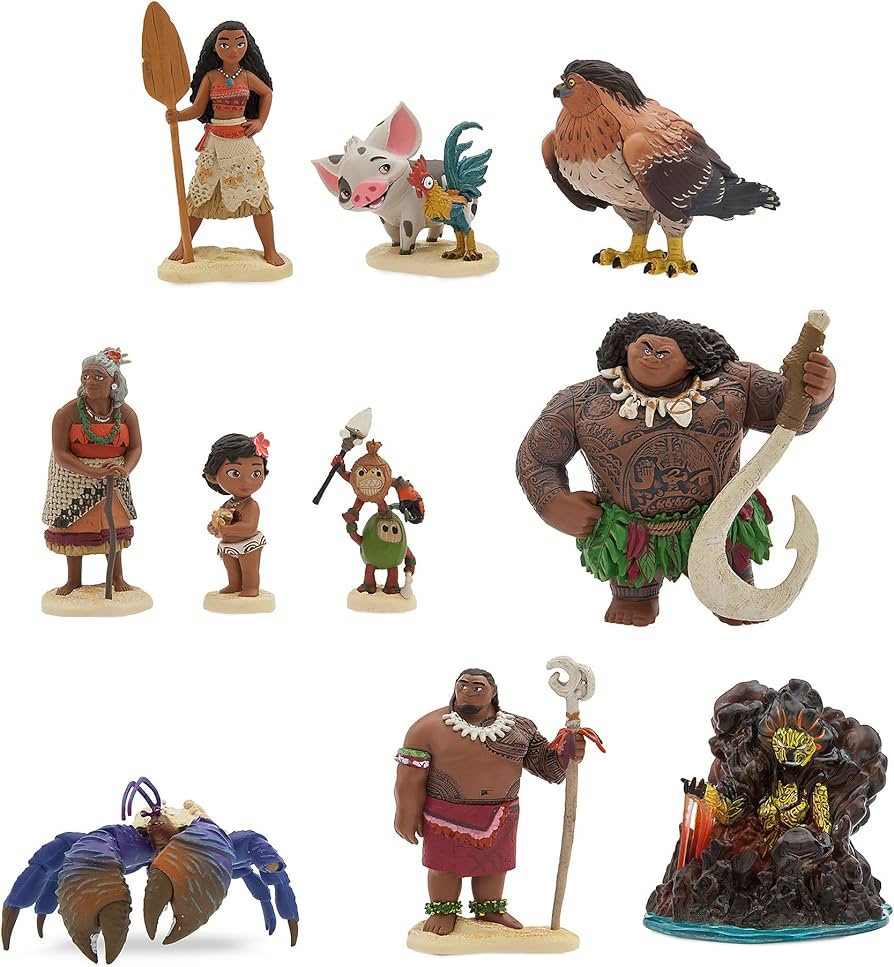 Amazon.co.jp: Disney Moana Deluxe Figure Play Set ディズニー