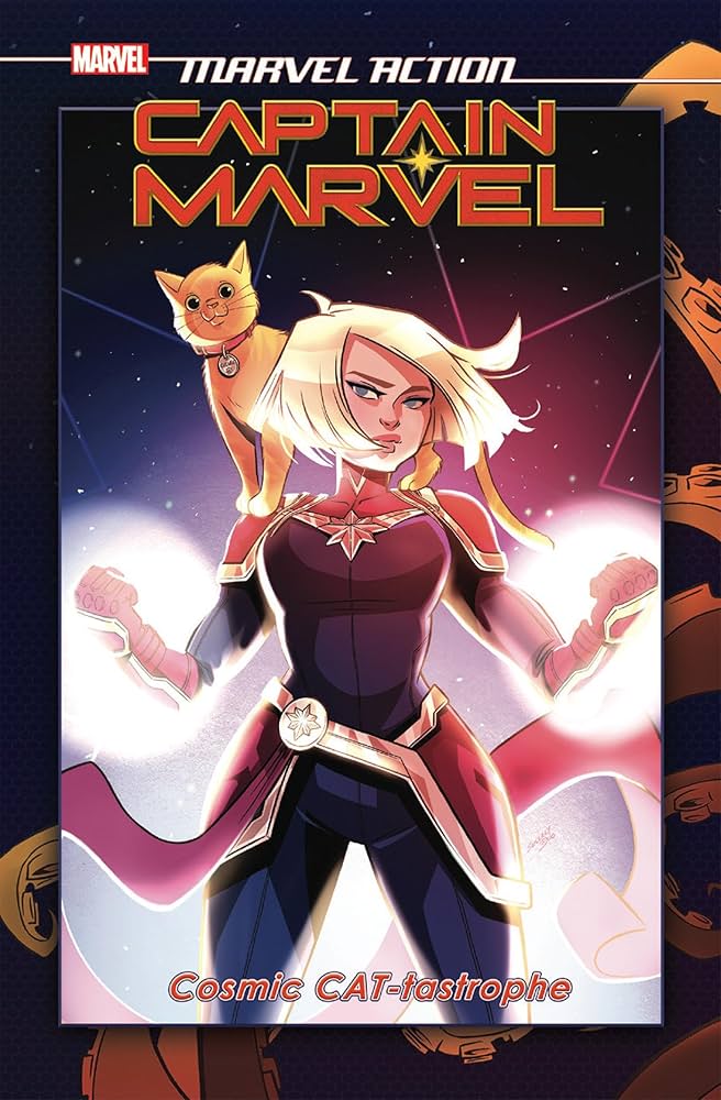Amazon.com: Marvel Action: Captain Marvel: Cosmic CAT-tastrophe