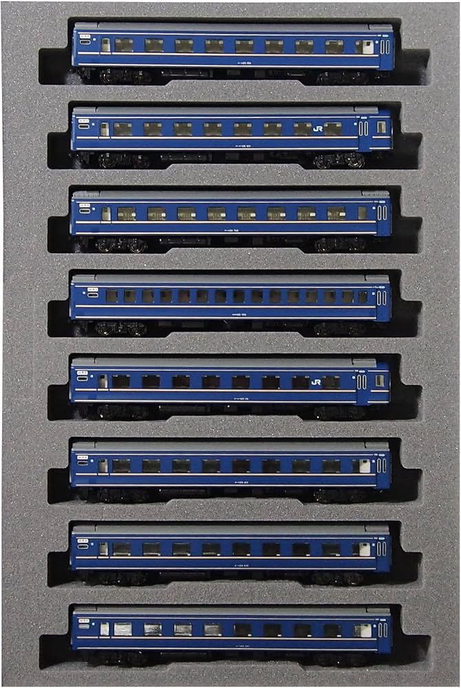 Amazon | KATO Nゲージ 24系 寝台特急 あさかぜ 金帯 増結 8両セット