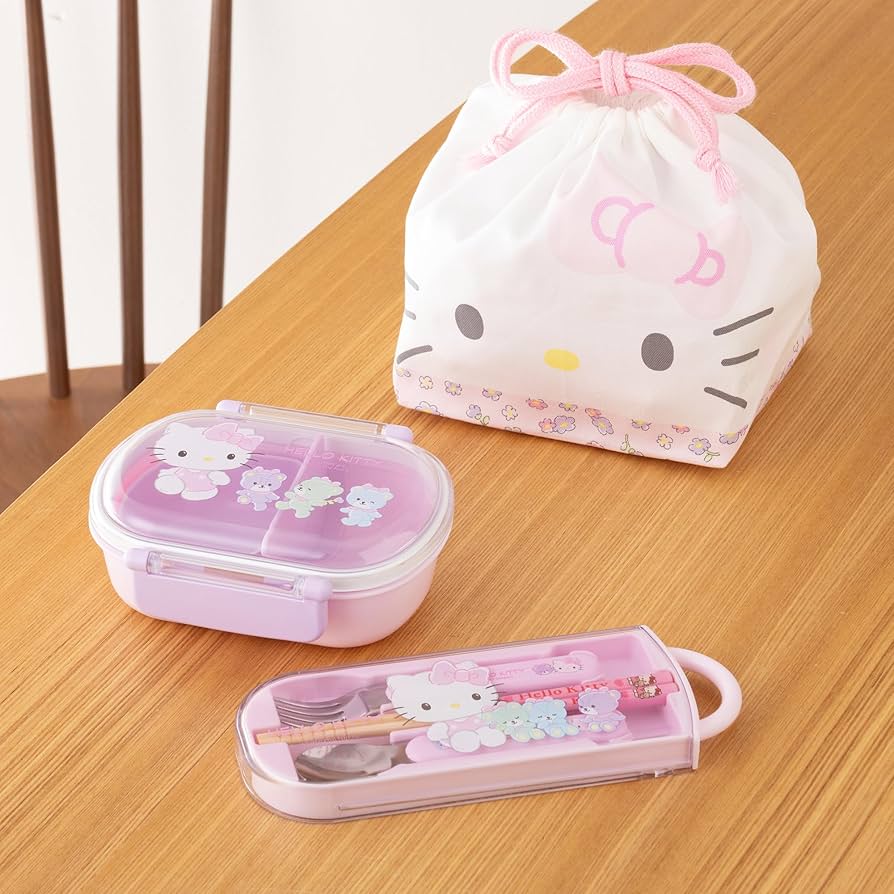 Amazon.co.jp: サンリオ(SANRIO) ハローキティ ランチトリオセット