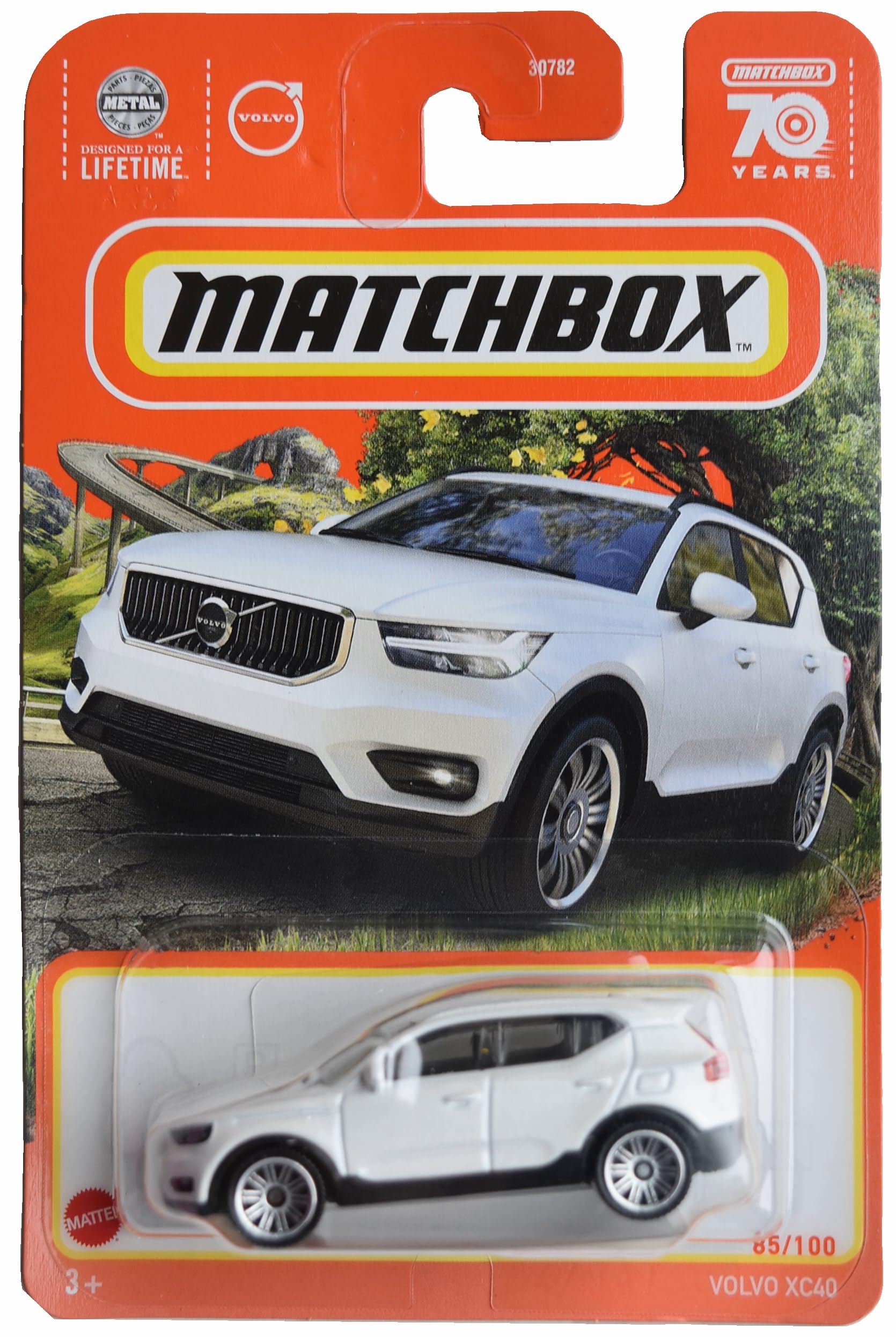 Amazon.com: Matchbox Volvo XC40, White 85/100 : Toys & Games