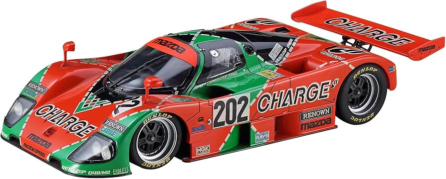 Amazon.com: Hasegawa HA20312 1/24 Charge Mazda 767B Plastic Model