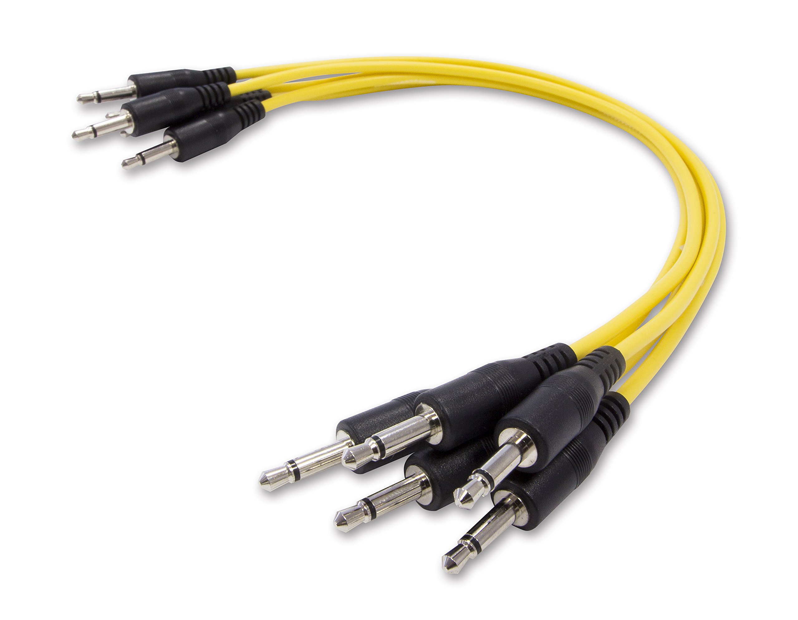 Amazon.com: KORG MS-CABLE-YL Patch Cable Set, Pack of 5, Yellow