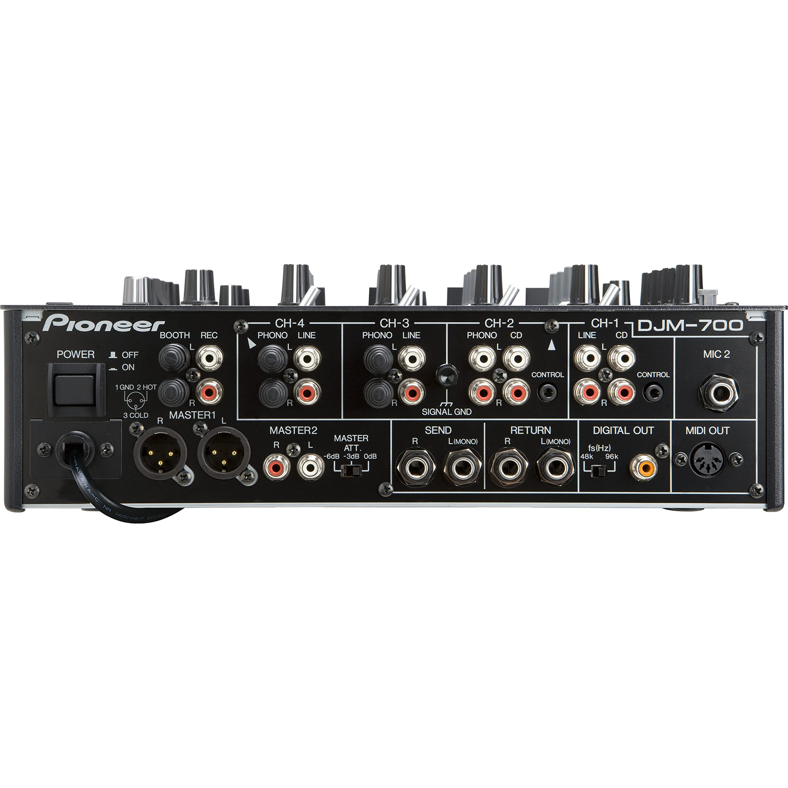 Amazon | Pioneer DJミキサー ブラック DJM-700-K | DJミキサー | 楽器