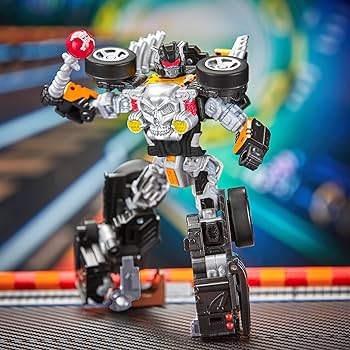 Amazon.com: Transformers Collaborative Hot Wheels x Bone Shaker