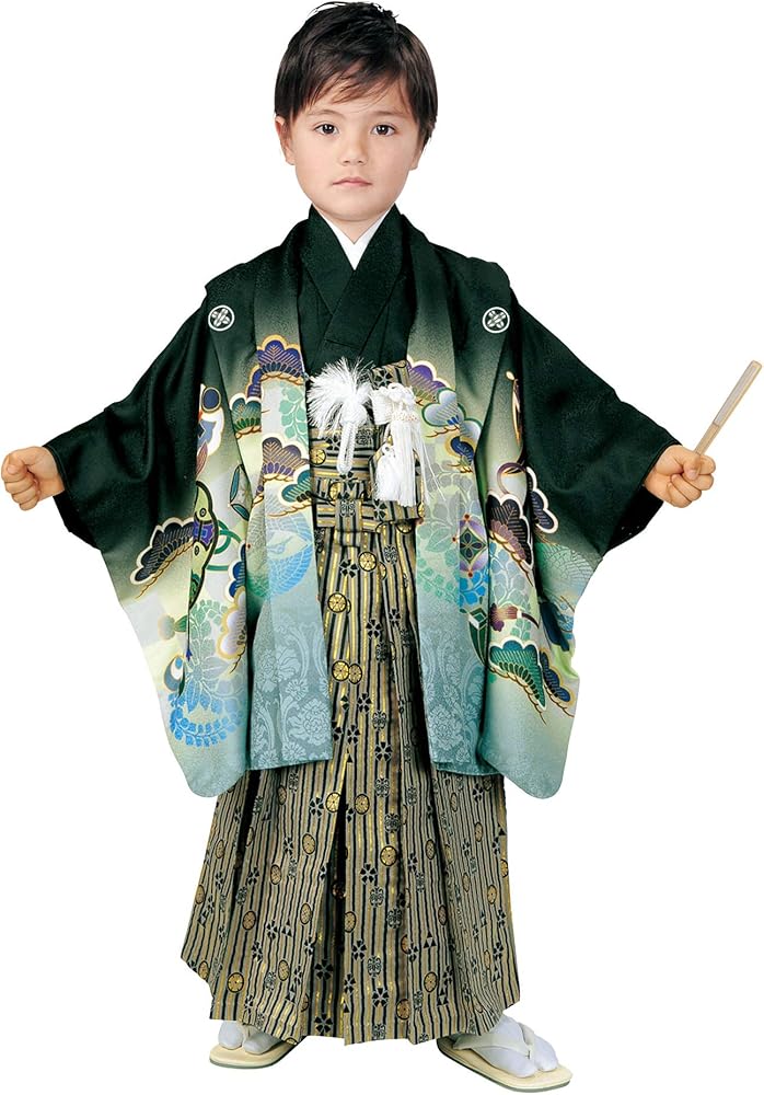 Amazon | [京都室町st．] 七五三 5歳 男の子 着物 セット R・K