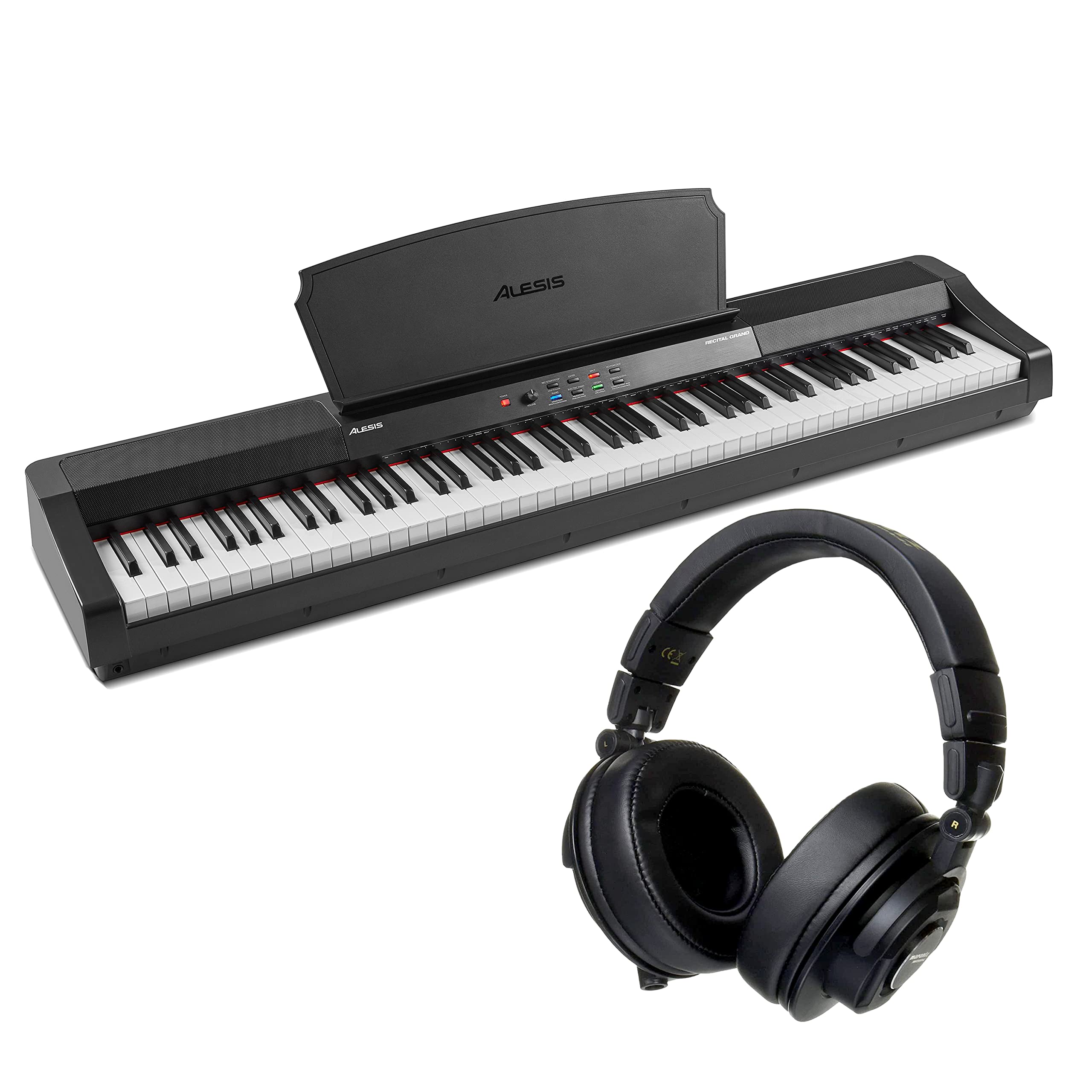 Amazon | Alesis 電子ピアノ 88鍵盤 フルサイズ グレーデッドハンマー