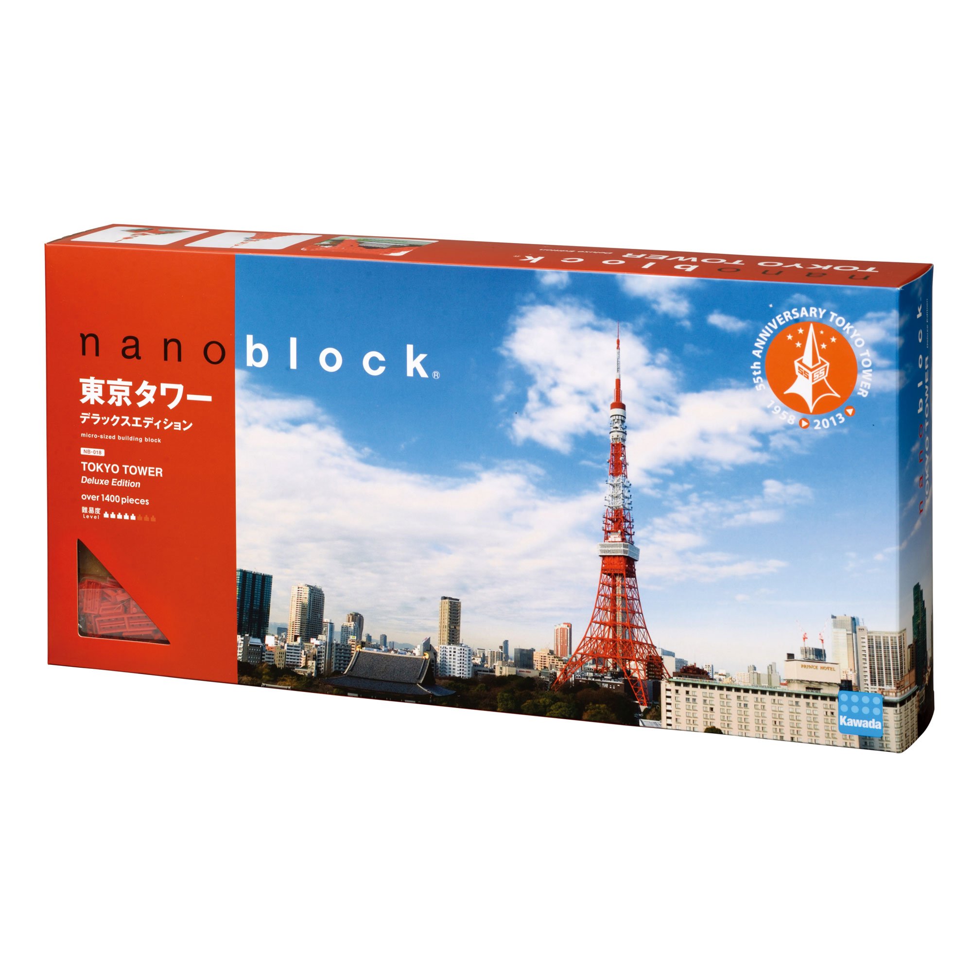 Amazon.co.jp: ナノブロック 東京タワー Deluxe Edition NB-018 : おもちゃ