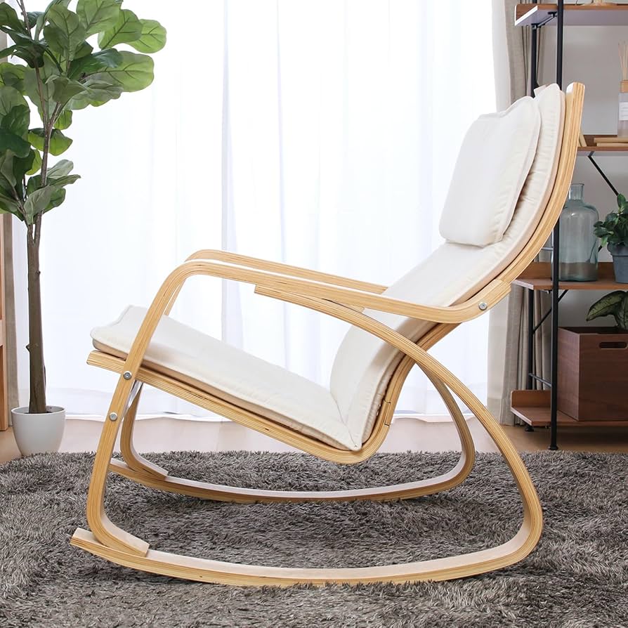 Amazon.co.jp: 不二貿易 リラックスチェア ロッキングチェア 1人掛け