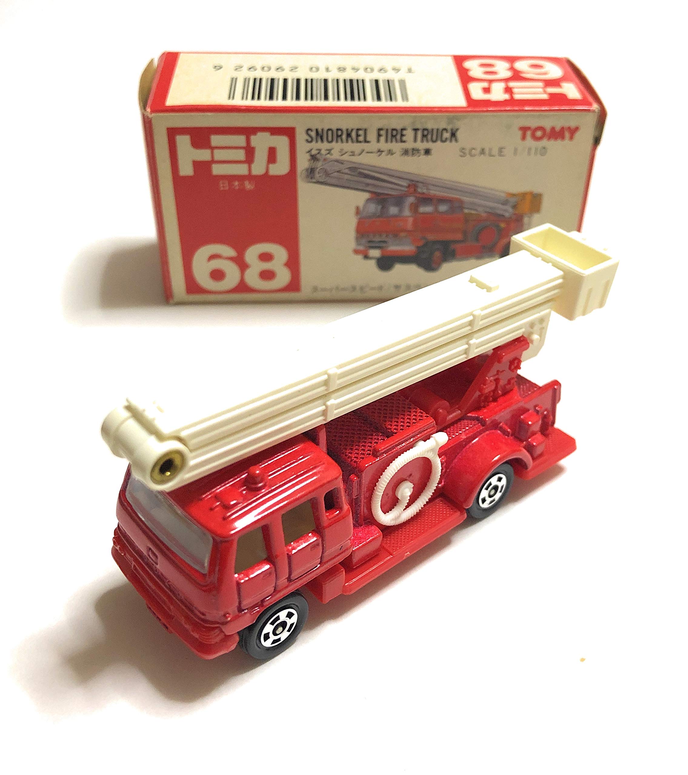 Amazon | トミカ 068 いすゞ スノーケル消防車 | ミニカー・ダイ