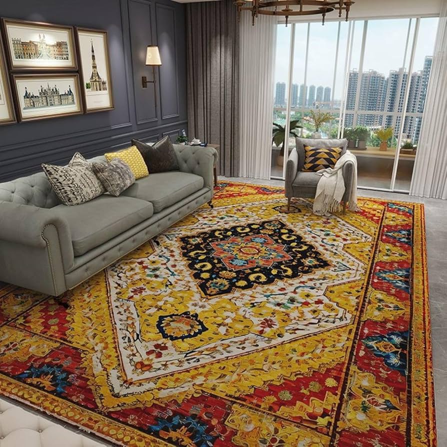 Amazon｜[NHYGDY] モロッコ ラグ マット 140*200cm モロッカン 夏用