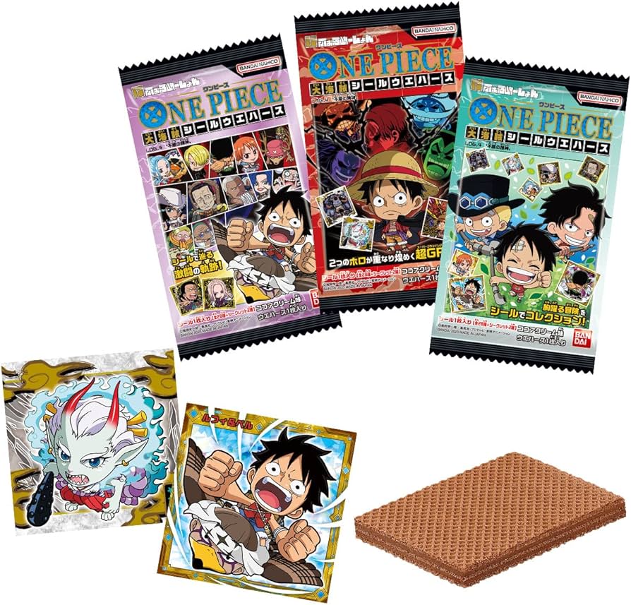 Amazon | にふぉるめーしょん ワンピース大海賊シールウエハースLOG.4