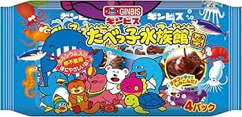 Amazon.co.jp: ギンビス たべっ子水族館4P 120g×12袋 : 食品・飲料・お酒