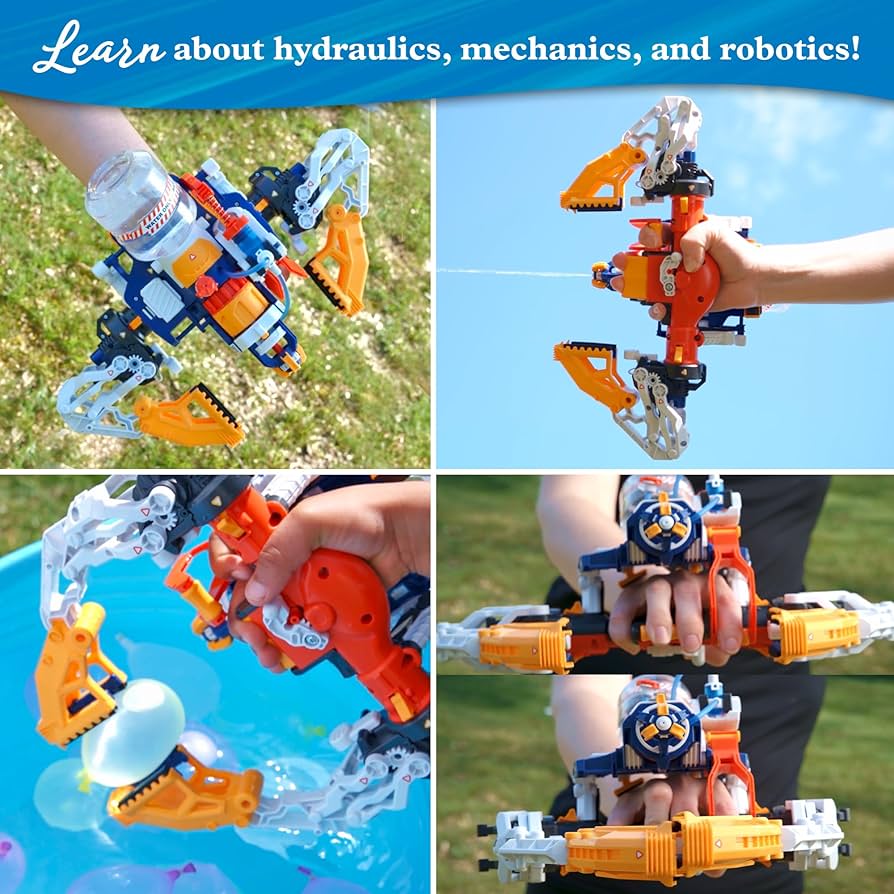Amazon.com: Thames & Kosmos Mega Cyborg Hydro Blaster STEM